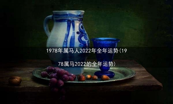 1978年属马人2022年全年运势(1978属马2022的全年运势)