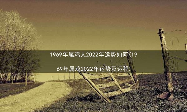 1969年属鸡人2022年运势如何(1969年属鸡2022年运势及运程)