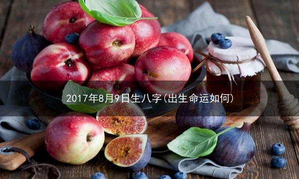 2017年8月9日生八字(出生命运如何)